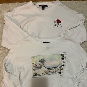 Two Long Sleeve Tank Tops